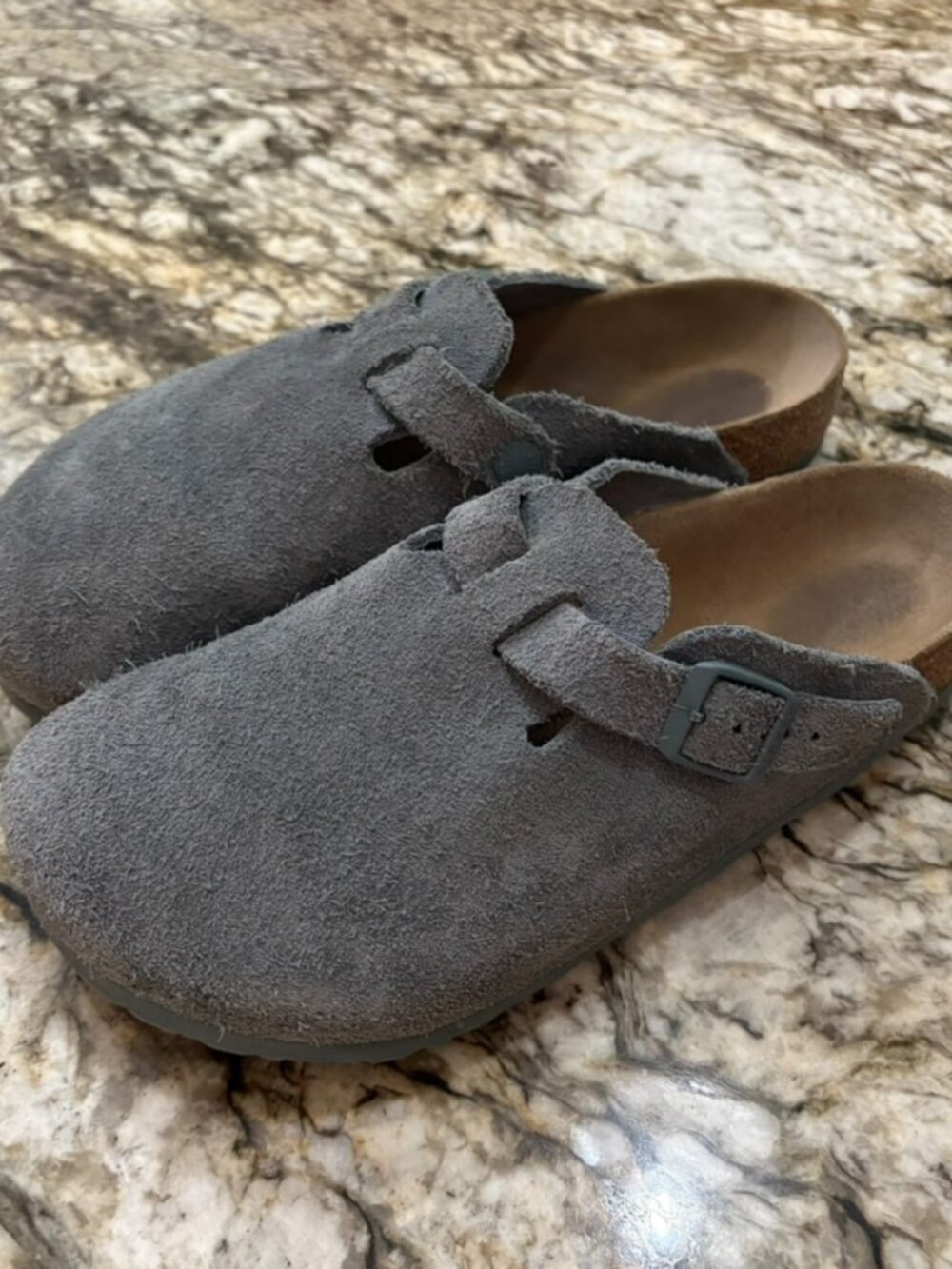 Birkenstock Suede Clogs